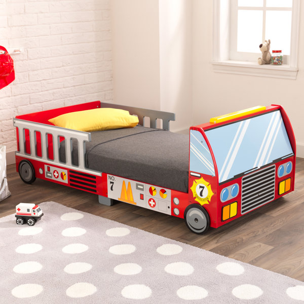 KidKraft Firefighter Toddler Cars Bed by Kidkraft & Reviews Wayfair